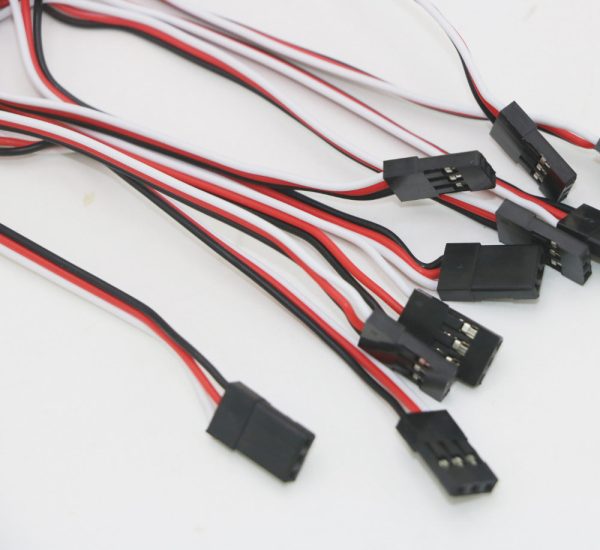 10pcs 100mm 150mm 200mm 300mm 500mm RC Servo Extension Cord Cable Wire Lead JR For Rc Helicopter Rc Drone For Cheap