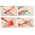 12pcs lot Kid DIY Hand Throw Flying Glider Plane Toy EPP Foam Plane Ultralight Aircraft Airplane Model Toy Kid Outdoor Toy Game Supply