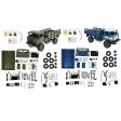 WPL B - 24 1:16 2.4G Mini Off-road RC Car Military Truck DIY Assembly Models Fashion