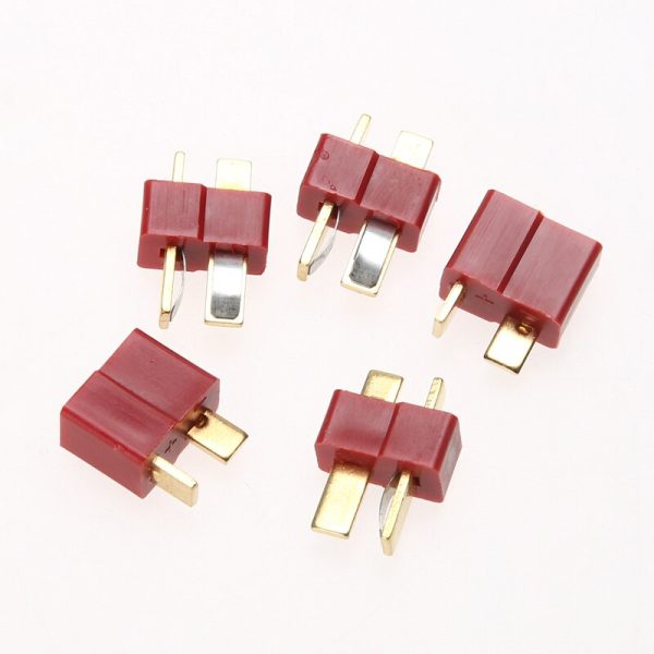 10 Pairs Ultra T-Plug Connectors fit deans Lipo RC Lipo Battery Helicopter 10 Pair T Plug Connectors Male Female for Deans Props For Cheap