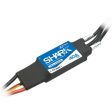 ZTW Shark 40A BEC Waterproof brushless ESC For Boat With Water-cooling System RC boat model With forward and reverse two-way Online now