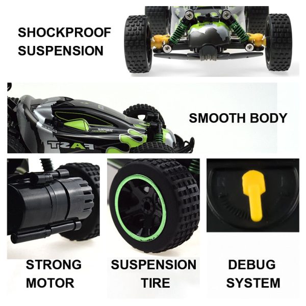 Sinovan RC Car 20km h High Speed Car Radio Controled Machine Remote Control Car Toys For Children Kids RC Drift wltoys Cheap