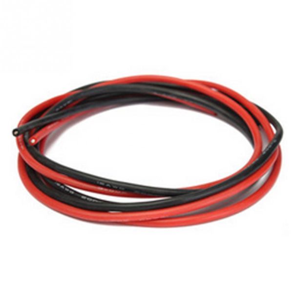 2M AWG Soft Silicone High Temperature Resistance Flexible Wire Cable 12-20 AWG (1 Meter Red + 1 Meter Black) for RC Toys For Discount