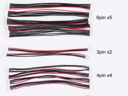 13PCS Pixhawk 2.4.8 PX4 Flight Control Cable 1.25mm 3P   4P   5P   6P  7Pin 10cm Length 4Pin & 5Pin & 7Pin debug Lines For PIX Cheap