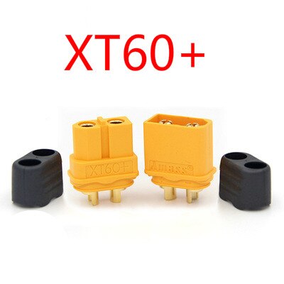 10 x Amass XT60+ Plug Connector With Sheath Housing 5 Male 5 Female (5 Pair ) servo spare parts Online now