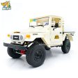 WPL C44KM 1:16 Metal Unassembled Kit with Motor Servo 4WD Climbing Off-road RC Truck DIY Accessories Modified Upgrade Boy Toy on Sale