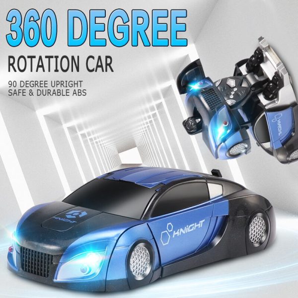 2In1RC Car Remote control Car Stunt Transformation Robot Deformation Remote Control Anti Gravity RC Car Combat Toys For boy Gift Supply