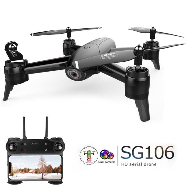 SG106 WiFi FPV RC Drone 4K Camera Optical Flow 1080P HD Dual Camera Aerial Video RC Quadcopter Aircraft Quadrocopter Toys Kid For Sale