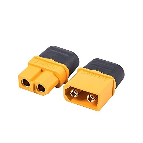 10 x Amass XT60+ Plug Connector With Sheath Housing 5 Male 5 Female (5 Pair ) servo spare parts Online now