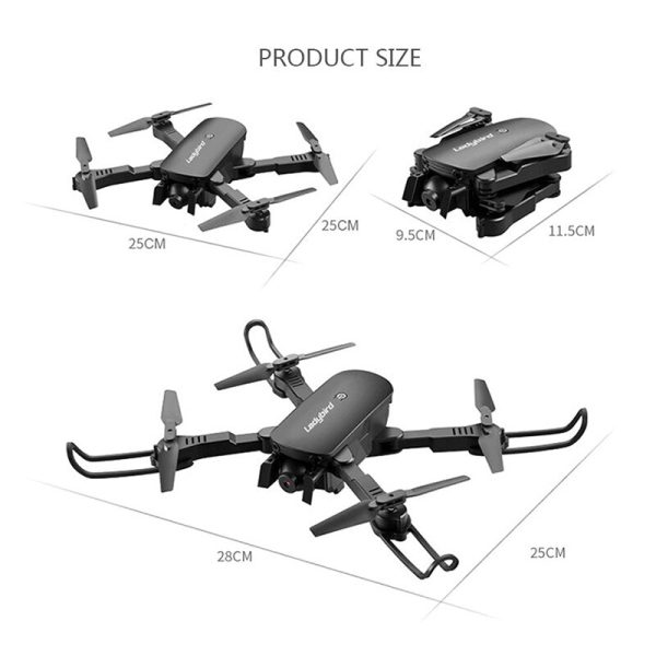 2019 New drone 4K HD aerial camera quadcopter optical flow hover smart follow dual camera remote control helicopter with camera Sale