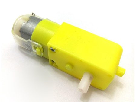 Yellow DC 3V - 6V Dual Axis Gear Motor TT Motor Reducer Motor For Arduino Smart Strong Magnetic with Anti-interference Cheap