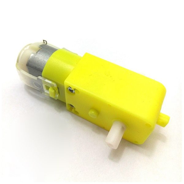 Yellow DC 3V - 6V Dual Axis Gear Motor TT Motor Reducer Motor For Arduino Smart Strong Magnetic with Anti-interference Cheap