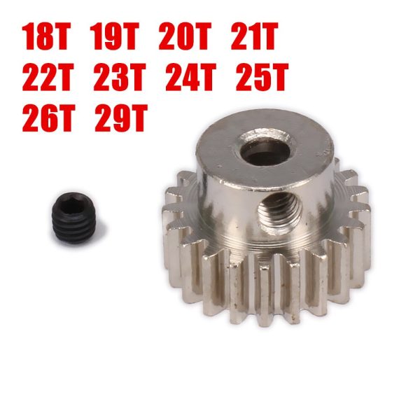 Tooth Teeth Pinion Gears HSP 1:10 18T 19T 20T 21T 22T 23T 24T 25T 26T 29T for RC Car 0.6 Aperture 3.2mm Parts HPI Hi Speed Axial Hot on Sale