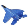 Diy Kids Toys Hand Throwing Model Airplane Foam Aircraft Stunt Luminous Education Epp Glider Fighter Planes Toys For Children For Sale