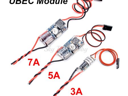 UBEC BEC 5V 3A 5A 7A 5V 3A 5V 5A 5V 7A Lowest RF Noise BEC Full Shielding Antijamming Switching Regulator FPV RC Parts Online now