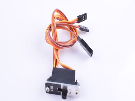 2 PACK RC Switch Futaba Connector On- Off with Spare Male Plug Heavy Duty Good Quality Online now