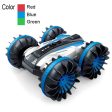 2.4GHz 4WD 1:18 Waterproof 360 Degree Spins Double-sided Stunt Rotatable RC Car Off Road Gift Vehicle Amphibious Boat Birthday Online