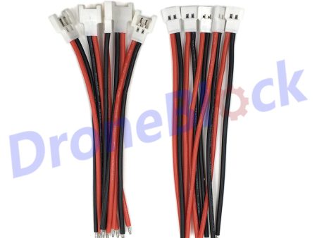 10 Pcs 1S Lipo Battery Balance Charger Switch Wiring Cable XH 2.0mm Pitch Plug Male Female For indoor drone syma X5C hubsan x4 on Sale