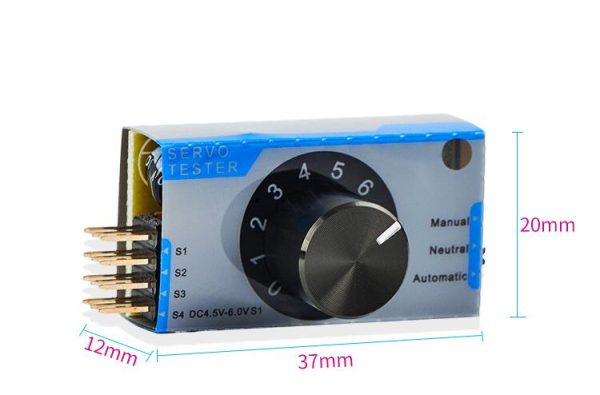 Updated Servo Tester Server for Remote Control Aircraft Electronic Speed control Discount