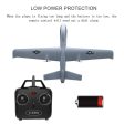 Z51 Super Big 66cm Wingspan Remote Control Airplane Glider EPP Built-in Gyroscope RC Plane UAV with LED Military Aircraft Model Discount