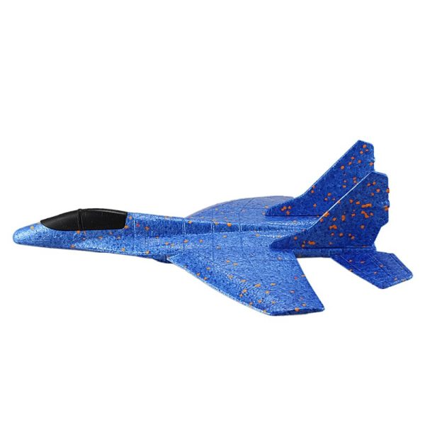 Diy Kids Toys Hand Throwing Model Airplane Foam Aircraft Stunt Luminous Education Epp Glider Fighter Planes Toys For Children For Sale