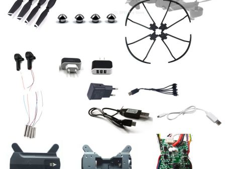 SG900 SG900-S X196 RC Drone Parts Body Fold Arm Gears Motor Engine Propeller Main Board Fixed Cover Protective Ring Accessories For Cheap