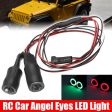 2 LEDs 10mm 13mm Red White Blue Yellow Green Angel Eyes LED Headlight Light For 1 10 RC Cars Truck Supply