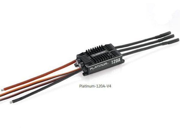 1pc Original Hobbywing Platinum Pro V4 120A 3-6S Lipo BEC Empty Mold Brushless ESC for RC Drone Aircraft Helicopter Online now