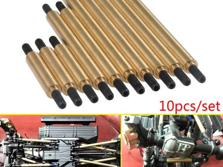 YEAHRUN 10pcs Metal Steering & Suspension Linkage Kit Upgrade for 1 10 RC Crawler TRAXXAS Trx-4 Fashion