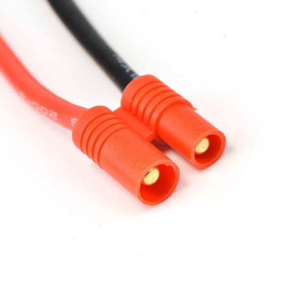 2 Pcs or 3 Pcs Banana Two Male Plug Connector 10CM Small Banana Battery Connector Plug with AWG Wire Supply