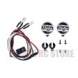 2PCS 4PCS RC Crawer Round LED Light & Cover for 1:10 RC Crawler Traxxas TRX-4 Axial SCX10 Tamiya CC01 D90 TF2 RC Car Parts Discount