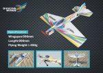 Shining 3D EPP Airplane Wingspan 990mm Radio Control RC Model Plane aircraft Hot on Sale