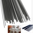 16pcs lot Carbon Fiber Rods for RC Plane DIY tool wing tube Quadcopter arm 1mm 1.5mm 2mm 3mm 4MM 5MM 7MM (0.5 meter) Wholesale Hot on Sale