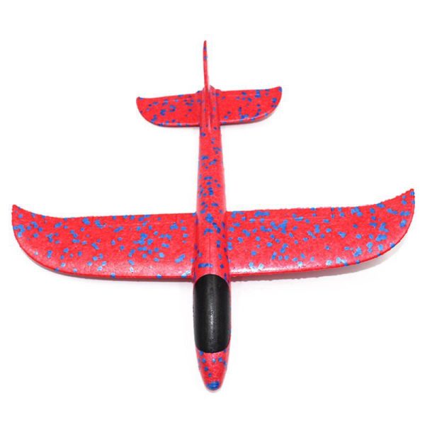 1Pcs EPP Foam Hand Throw Airplane Outdoor Launch Glider Plane Kids Gift Toy 34.5*32*7.8cm Interesting Toys Educational Robot Toy Supply