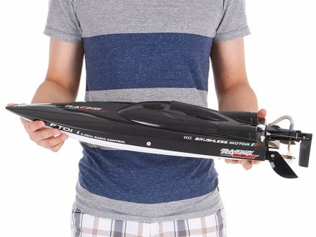 New Fei Lun FT011 2.4G Racing RC Boat High Speed Brushless Motor Water Cooling System 4Channels Speedboat Christmas Gift Online