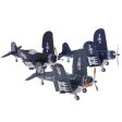 1Pcs 1 48 Scale Assemble Fighter Model Toys Flanker Combat Aircraft Diecast War-II Building Tool Sets Random Color on Sale