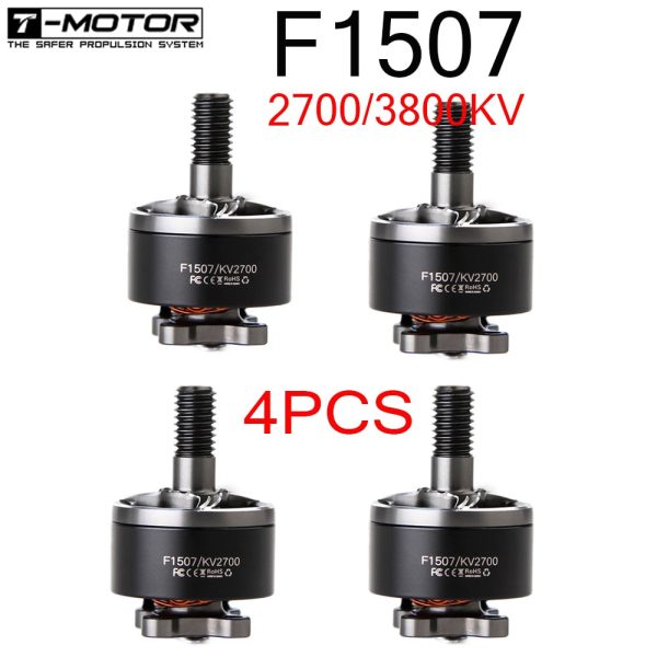 T-Motor F1507 1507 2700KV 3-6S   3800KV 3-4S Brushless Motor for Cinewhoop RC Drone FPV Racing CineWhoop BetaFPV Online now