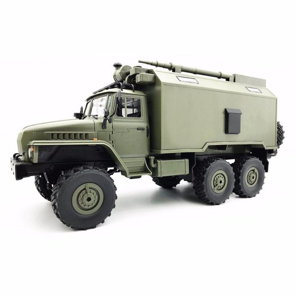 Wpl B36 Ural 1 16 2.4G 6Wd Rc Truck Rock Crawler Command Communication Vehicle Rtr Toy Auto Army Trucks Radio Rc Truck Toys For Discount