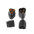 1 Pair MT60 3.5mm 3 Pole Bullet Connector Plug Male & Female For RC ESC to Motor JUN5-A Supply