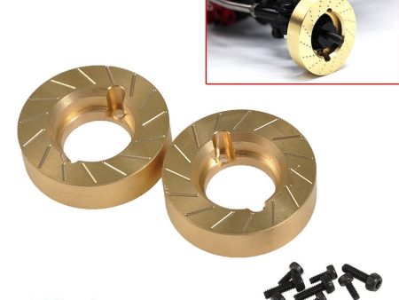 YEAHRUN Heavy Metal Internal Wheel Weights Turning Copper Counterweight For Axial SCX10 II 90046 90047 1 10 RC Car For Discount