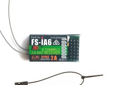 F17294 Flysky FS-iA6B 2.FS-IA6 FS-IA10B 4G 6CH channels RC receiver PPM output with iBus port for FS i4 i6 i10 RC transmitter Online