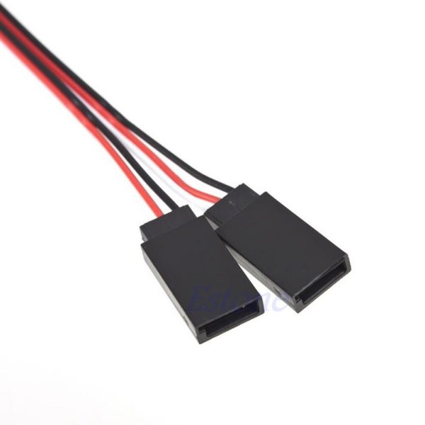 1Pcs 300mm 30cm Servo Y Extension Lead Wire Cable f RC Futaba JR Servo Part New Fashion