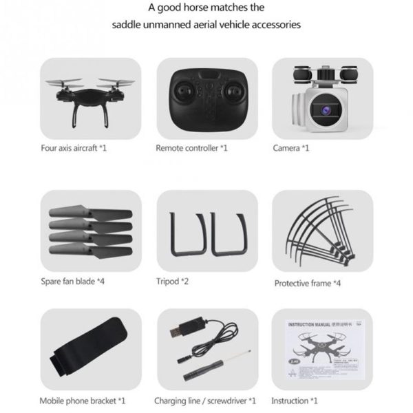 Rc Drones HD 1080P Camera Wifi FPV Drone Remote control Helicopter Flying Toy Quadcopter Toys Kids for Cam drone Aircraft Rc For Discount