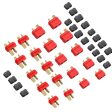 2 5 10 Pairs AMASS Upgrated Sheathed T Plug Connectors Dean Style with Protection Cover for RC Battery ESC Motor Controller Online now