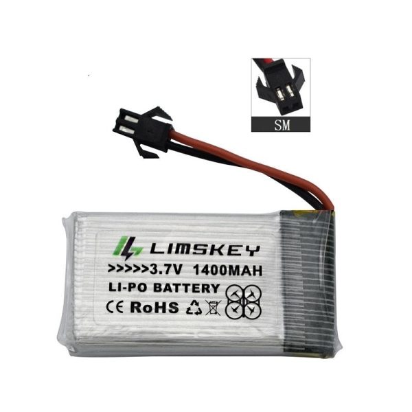 1400mAh 3.7v lipo Battery for SYMA X5 X5S X5C X5SC X5SH X5SW M18 H5P HQ898B HQ859B H11D H11C T64 T04 T05 F28 F29 T56 T57 Charger Cheap