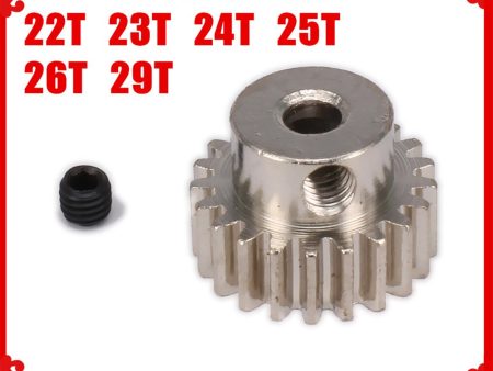 Tooth Teeth Pinion Gears HSP 1:10 18T 19T 20T 21T 22T 23T 24T 25T 26T 29T for RC Car 0.6 Aperture 3.2mm Parts HPI Hi Speed Axial Hot on Sale