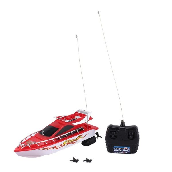 C101A Mini Radio Remote Control RC High Speed Racing Boat Speed Ship for Kids Children Gift Present Toy Simulation Model Supply