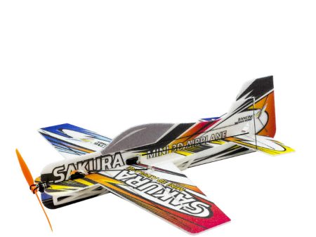 2019 New EPP Micro 3D Indoor Airplane SAKURA Lightest plane KIT (UNASSEMBLED )RC airplane RC MODEL HOBBY TOY HOT SELL RC PLANE Cheap