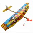 Tensible motor Airplane Inertial Foam Glider Aircraft Toy PBiplane Model Outdoor Toy Educational Toys For Sale