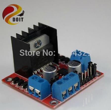 1PCS Dual H Bridge DC Stepper Motor Drive Controller Board Module L298N DIY RC Toy Car Tank Chassis Remote Control Development on Sale